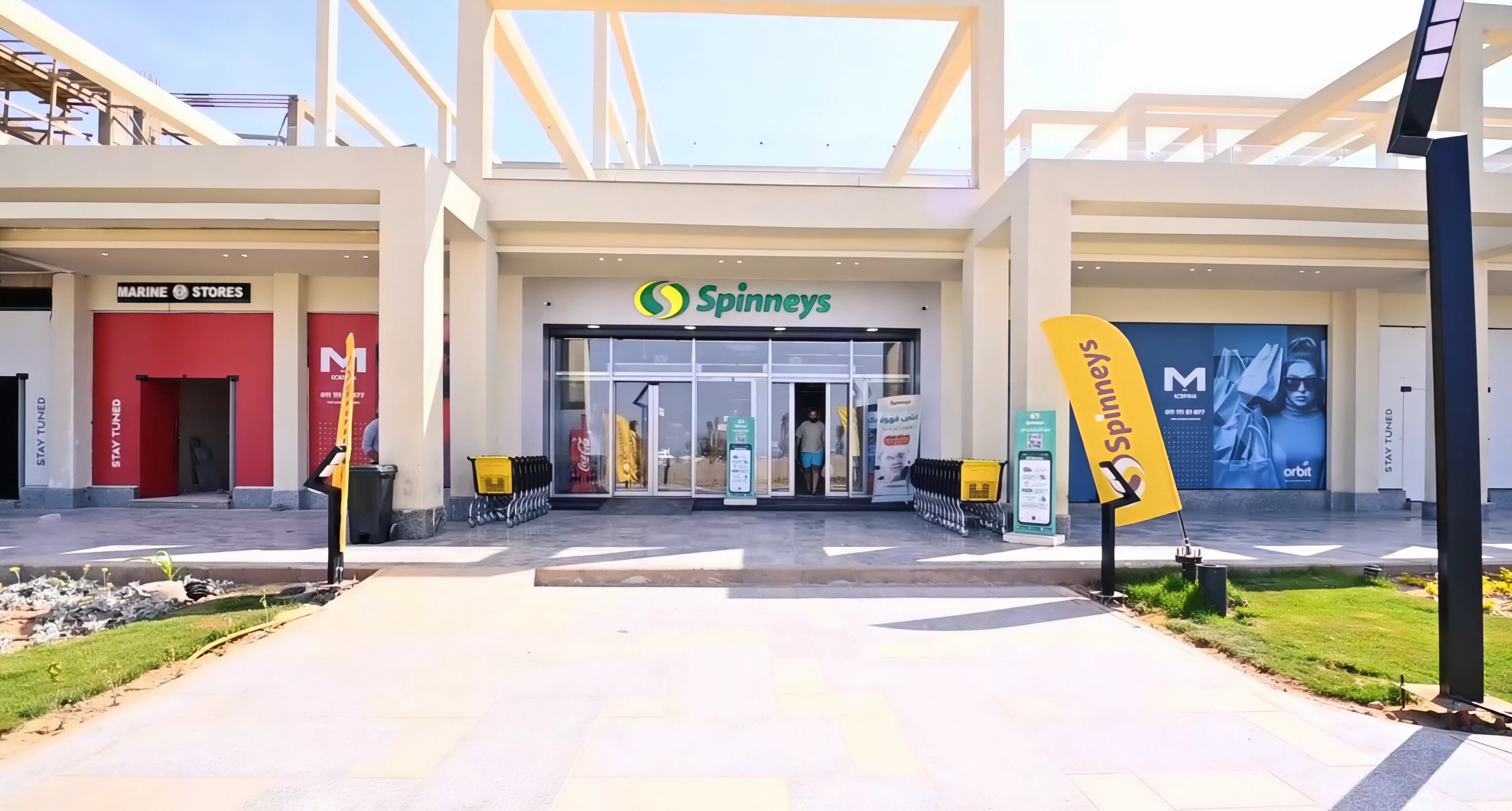 Following their grand opening at Mall Al-Sokhna, Orbit Holding and Spinneys Egypt continue their momentum of success with two new openings